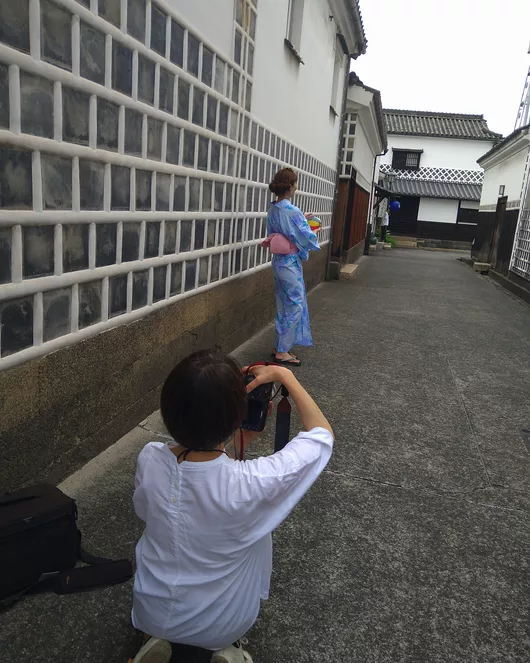 浴衣で町歩きプラン・撮影無し(6月~9月限定)